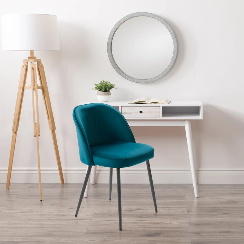 Velvet Upholstered Dining Chair