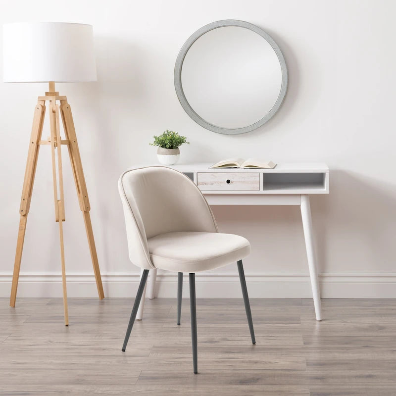 Velvet Upholstered Dining Chair