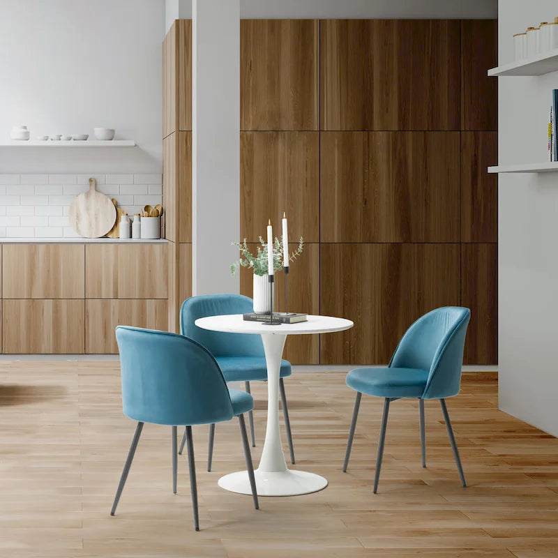 Velvet Upholstered Dining Chair