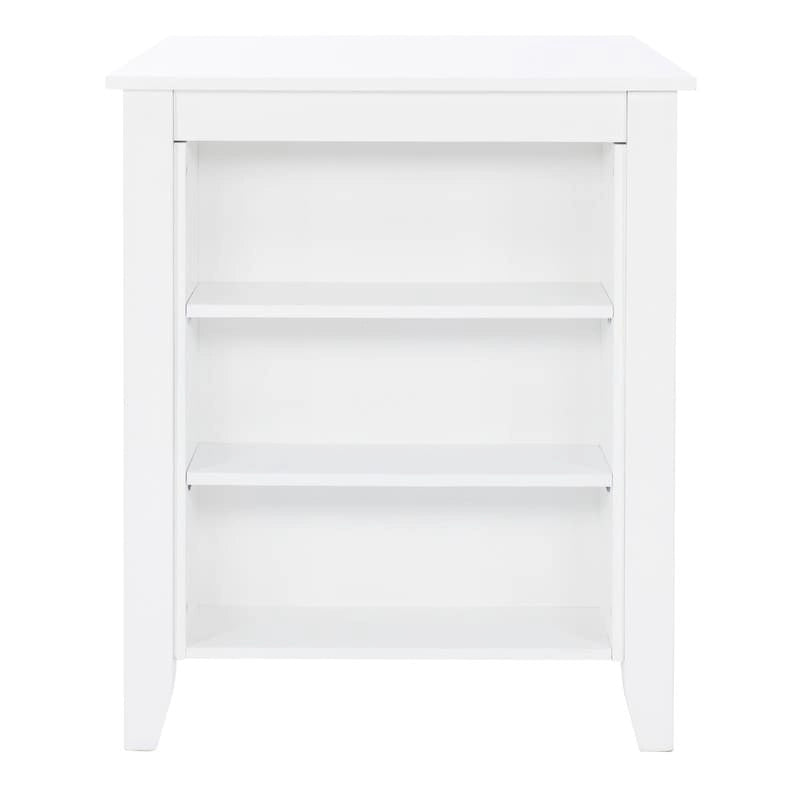 Table haute blanche peu encombrante