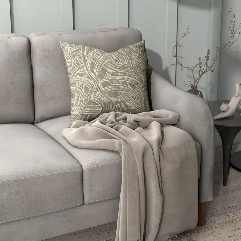 Modern 52-inch Velvet Upholstered Loveseat with Cushions