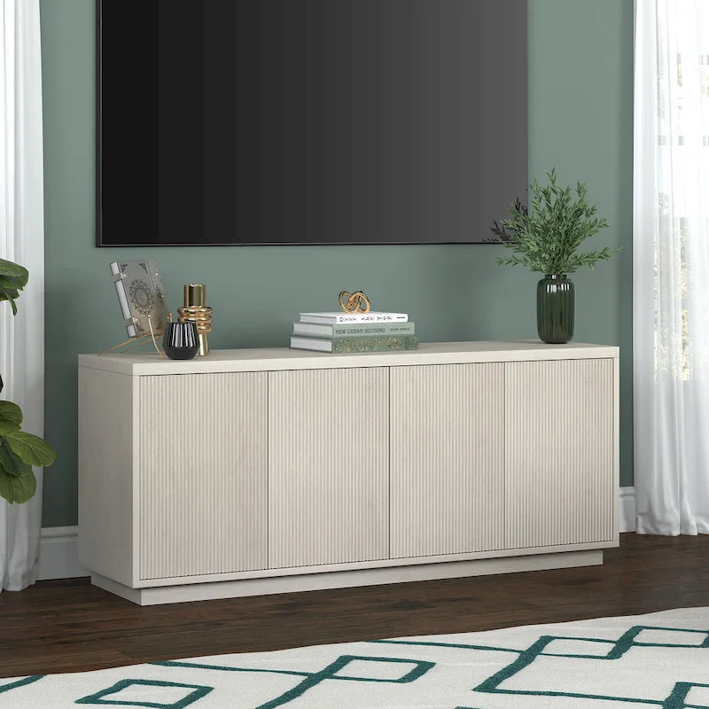 Meuble TV rectangulaire pour téléviseurs jusqu'à 65 pouces