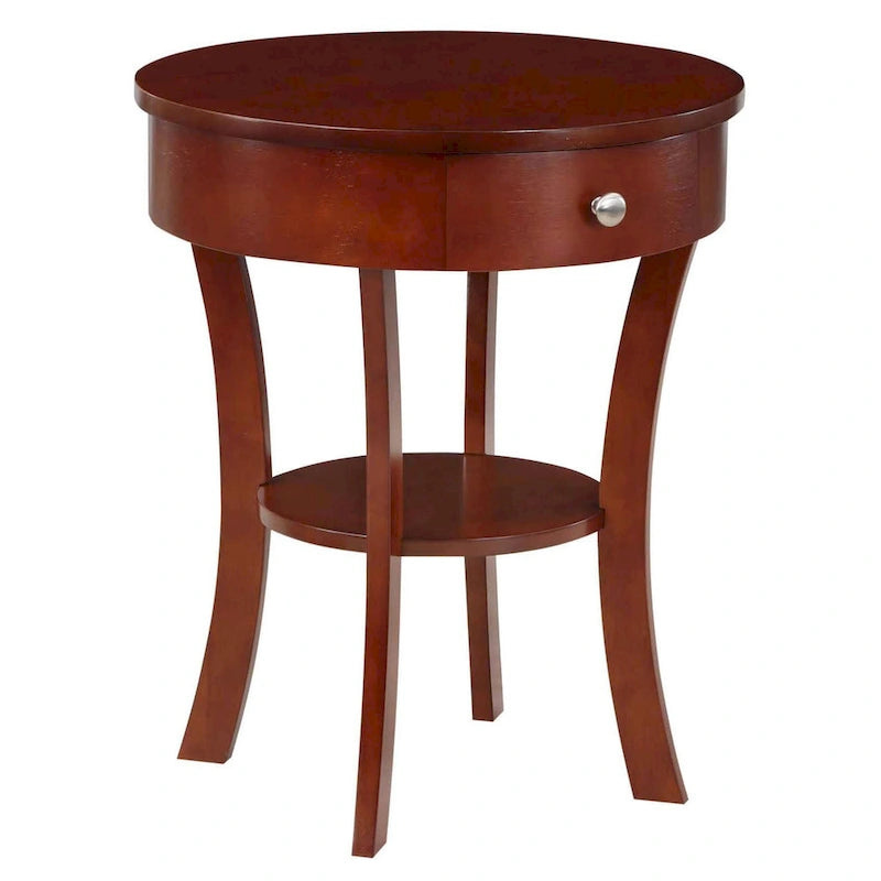 1 Drawer End Table with Shelf