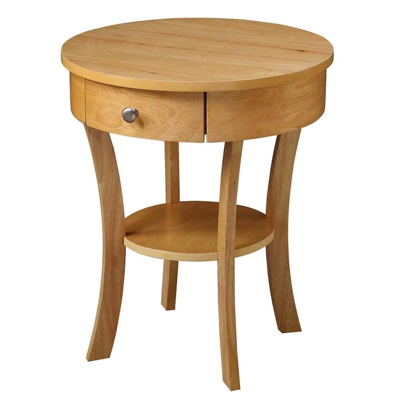 1 Drawer End Table with Shelf