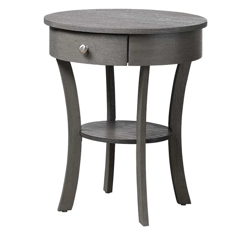 1 Drawer End Table with Shelf