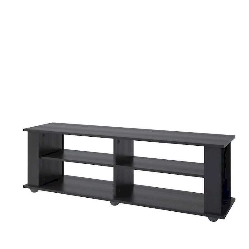 Black TV Stand – Fits TVs up to 55" or 75"