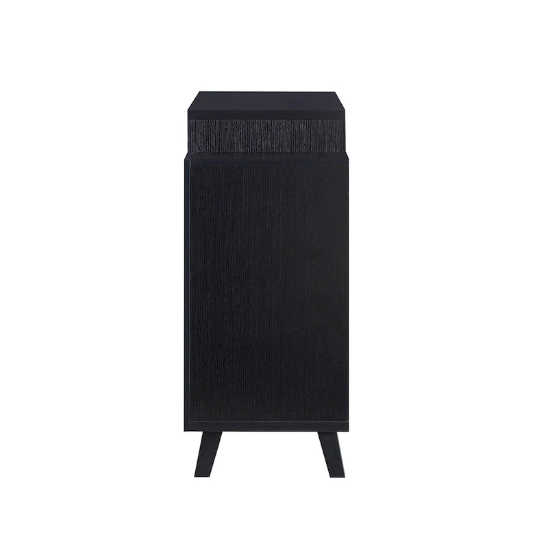 Contemporary 8-Bottle Wine Cabinet Buffet