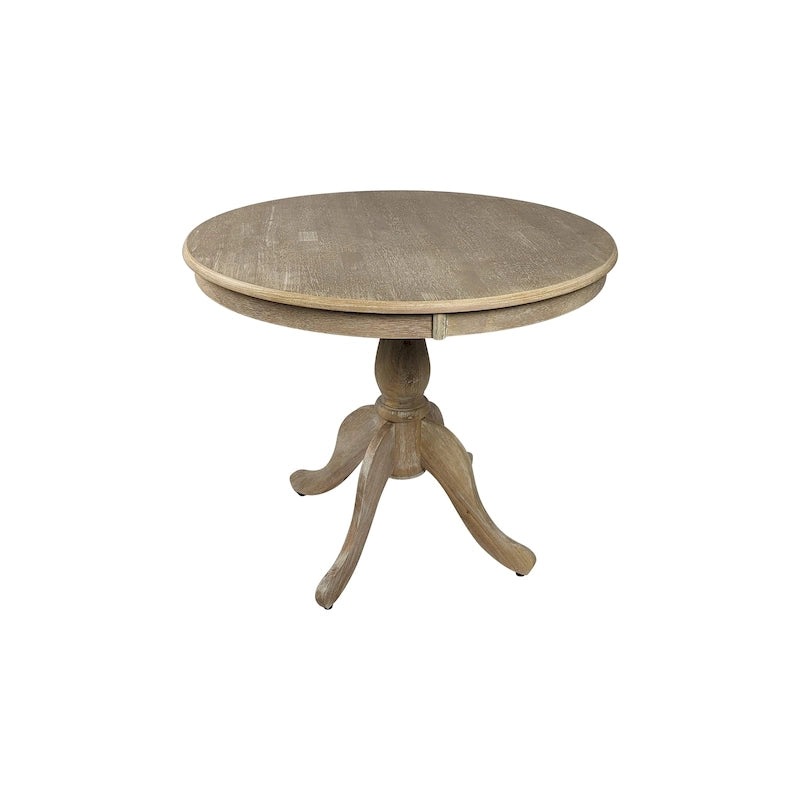 36" Round Pedestal Dining Table