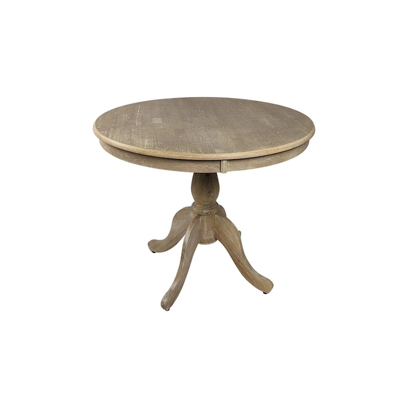 36" Round Pedestal Dining Table