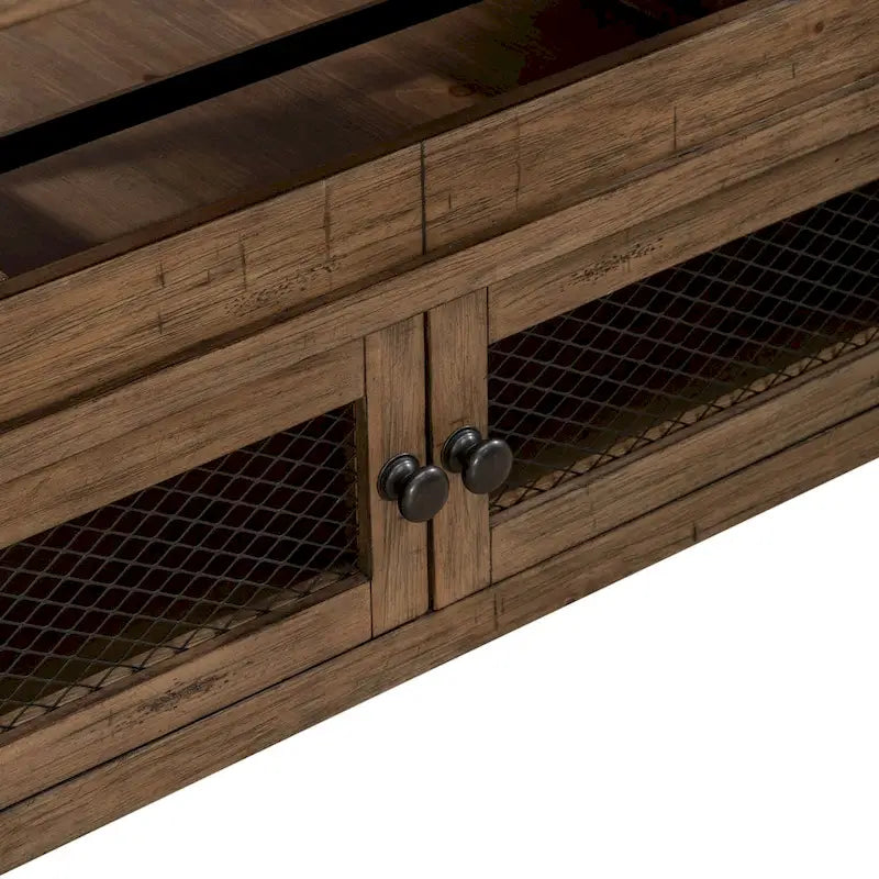 Table basse à plateau relevable Weathered Toffee