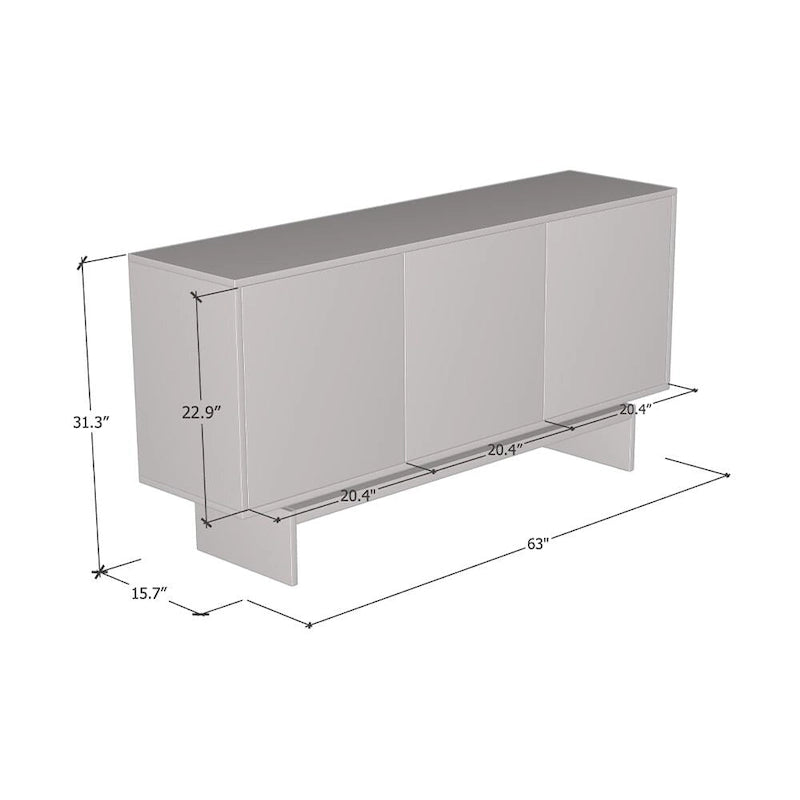 Modern Sideboard Buffet Credenza