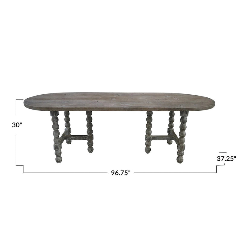 Table de salle à manger en pin