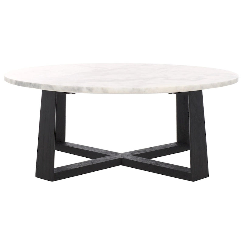 Marble Top Coffee Table - 38Wx38Dx15H