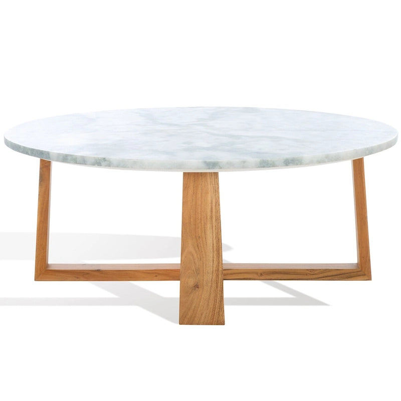Marble Top Coffee Table - 38Wx38Dx15H