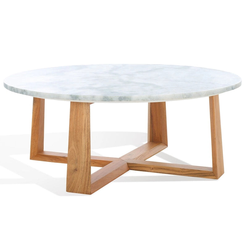 Marble Top Coffee Table - 38Wx38Dx15H